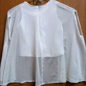 Top With Attached Shrug
