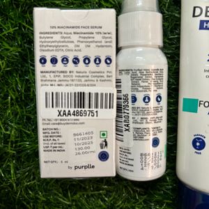 Dermdoc Serum, Underarm Spray& Foot Cream Combo