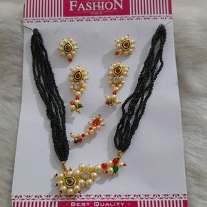 Moti  Mangalsutra Set