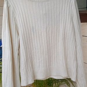 Puffed Sleeves Sweatshirt