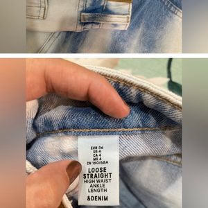 H&M straight fit jeans