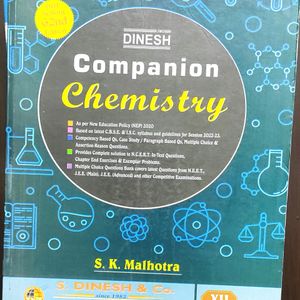 Dinesh Companion Chemistry XII both Volume 1 and 2