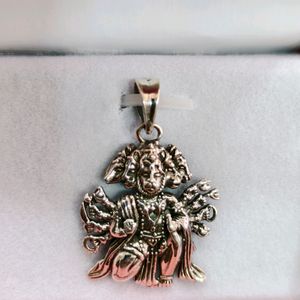 925 Silver Sterling Hanumanji Pendant