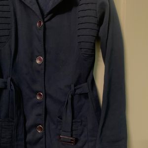 Blue overcoat, Xl size