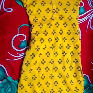 😍3 beautiful Kurtis Not Used ,New 🤍🖤💛🤎