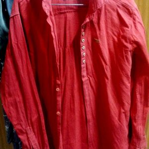 Mens Red Shirt ××l Size..