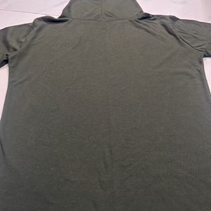 Turtle Neck Olive Green Top