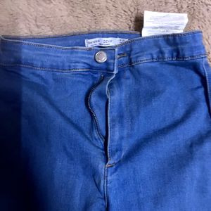 Bershka Zara Brand Skinny Fit Stretch Denim