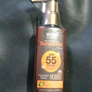 Wow Skin Science Matt Finish Sunscreen Spf 55Pa+++