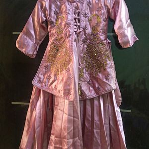 Golden Pink Gown