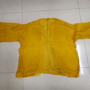 Yellow Handwork 3pec For Wedding