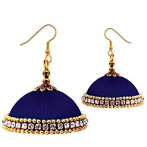 silkthread jhumka model 3