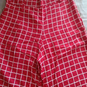 Chex Red Trouser