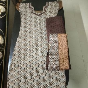 Unused New Cotton Kurta Set