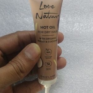 Pack Of 3 Love Nature Hot Oil For Dry Hair.