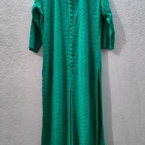 Straight Kurti With Cut Design