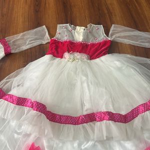 Designer birthday dress for 4-6yrs old girl