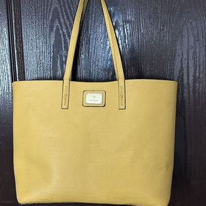 VAN HEUSEN Reversible Tote Bag Mustard