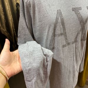 Armani Exchange Sarosvki Print Tee