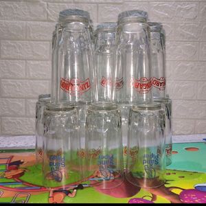 A Set Of 6 Glass