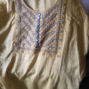 Yellow Haldi Kurta Set