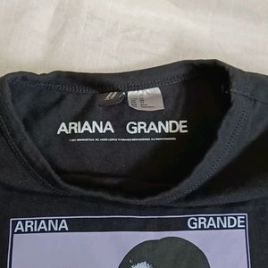 H&M Ariana Grande Printed Baby Tee