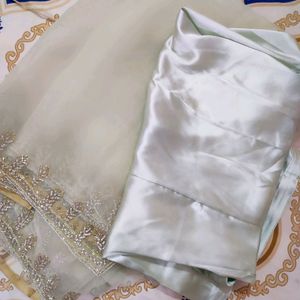 Cutdana Work Saree