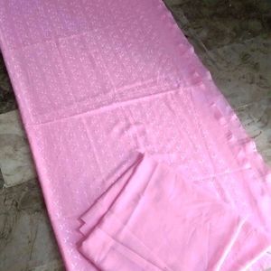 2piece chikankari pink suit set unstitched