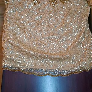 Golden Sequin Top