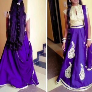 New Trend Lehenga Choli Very Long Length Odni