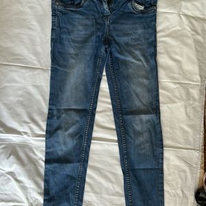 Girls 152 Cm Blue Denim For 12 Yr