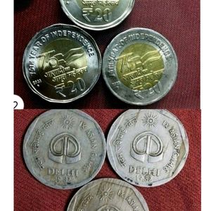 Combo Of 6 Collectible Coins