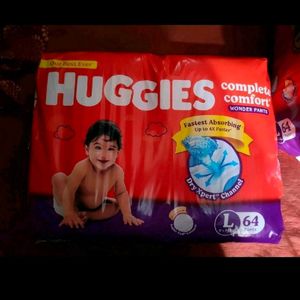 Huggies Diapers L Size