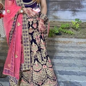 Trending Bridal Lehenga Slim Looking