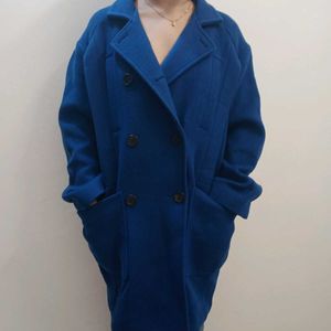 Navy Blue Overcoat