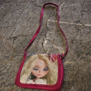 Pink Sling Bag 3d Print