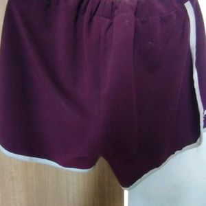 marron shorts for womens