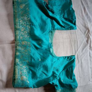 Sea Green Silk Saree