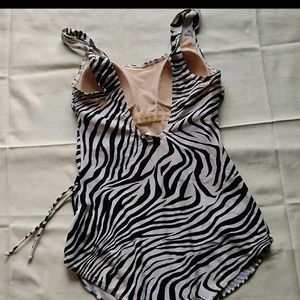 Zebra Print Body Suit