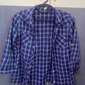 Basic Flannel Button Down Shirt