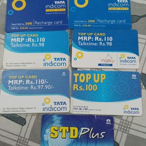 Tata Recharge cards