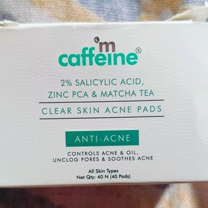 M-caffeine Acne Pads