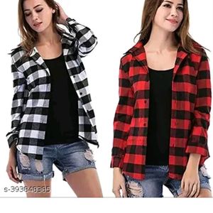 Shiirs Women Check Shirt Co