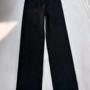H&M High Waist Black Jeans