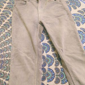 Grey High Rise Skinny Jeans