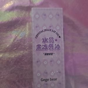 Gege Bear Crystal Jelly Lip Oil