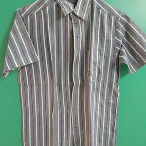 Max Grey Formal Half Sleeve Shirt
