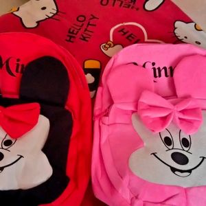 Pack Of 2 Kids School 🎒 Bags