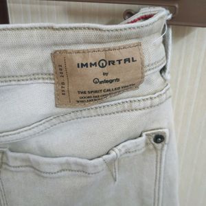 Premium Beige Color Jeans