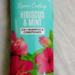 Hibiscus & Mint 2 in 1 Shampoo & Conditioner